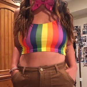 Cropped tank top
